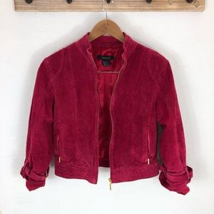 Arden B. Genuine suede Leather Jacket